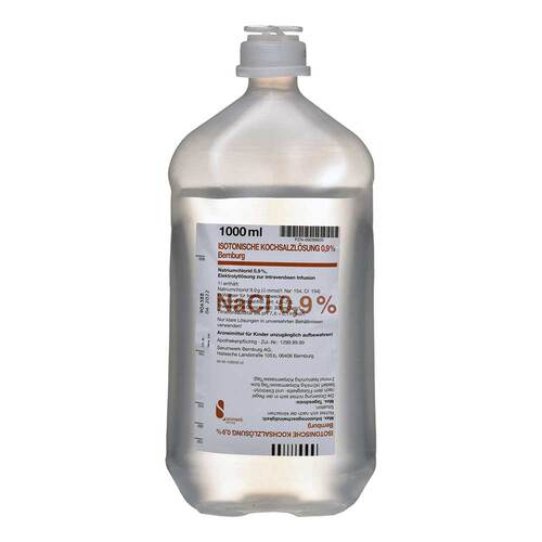 Isotonische Kochsalzl&ouml;sung 0,9% Bernburg Infusionsl.PE - 1
