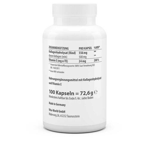 Kollagenhydrolysat 500 mg Kapseln - 2