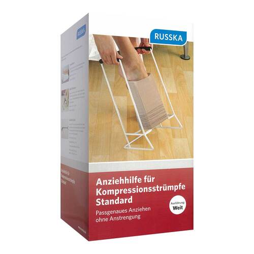 Anziehhilfe f&uuml;r Kompressionsstr&uuml;mpfe Standard, weit - 1