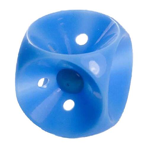 W&uuml;rfelpessar Silikon 32 mm Gr&ouml;&szlig;e 2 n.Arabin perf.mit Kn - 1