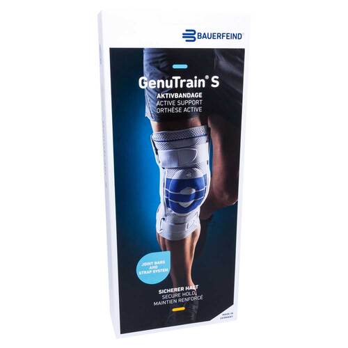 Genutrain S Pro Aktivbandage links Gr&ouml;&szlig;e 1 titan - 1