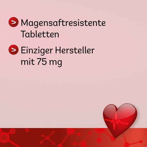 ASS Dexcel Protect 75 mg magensaftresistent Tabletten - 5