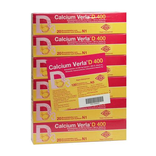 Calcium Verla D 400 Brausetabletten - 1