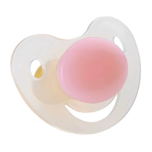 Sauger Einschlaf Kirsche Latex ohne Ring 0 - 6M.rosa - 1