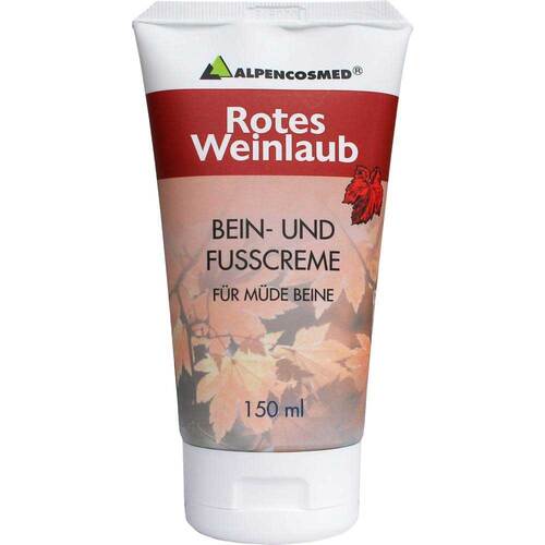 Alpencosmed Rotes Weinlaub Bein- und Fu&szlig;creme - 1