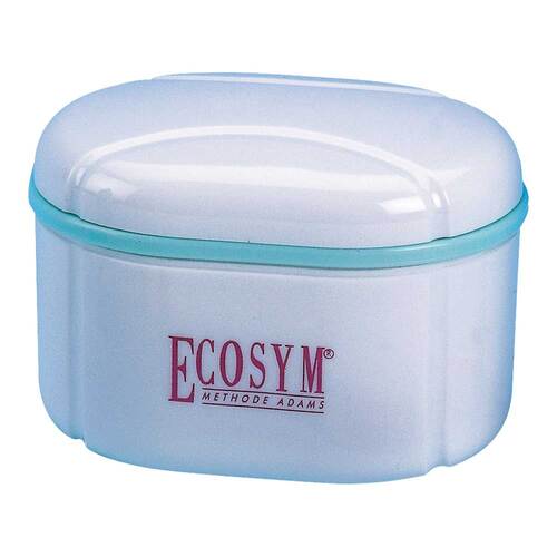 Prothesenbox Ecosym oval mit Sieb 3tlg - 1