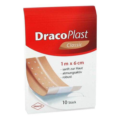Dracoplast Classic Pflaster 1mx6cm - 1