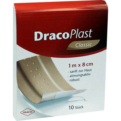 Dracoplast Classic Pflaster 1mx8cm - 1