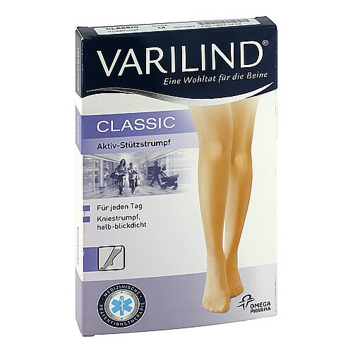 Varilind Classic Kniestrumpf M schwarz - 1