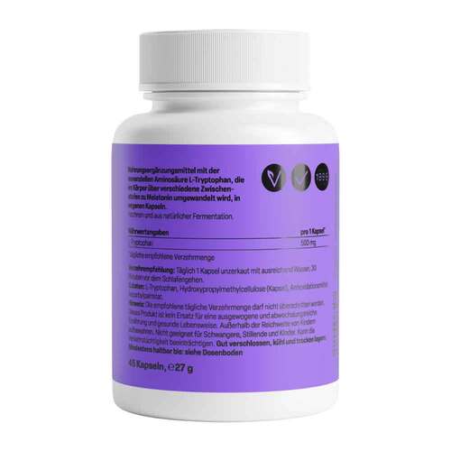 L-Tryptophan 500 mg Kapseln - 2