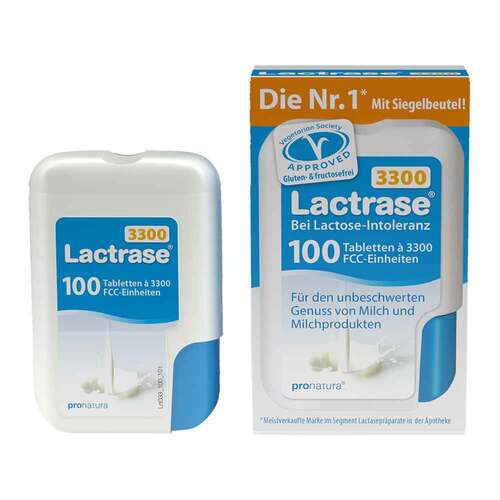 Lactrase 3.300 FCC Tabletten im Klickspender - 1