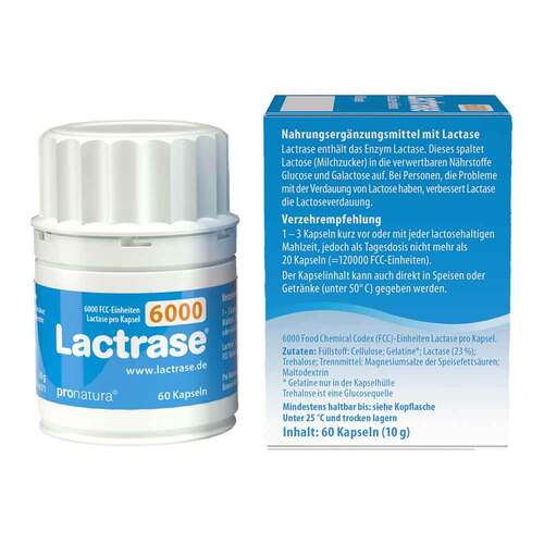 Lactrase 6.000 FCC Kapseln - 2