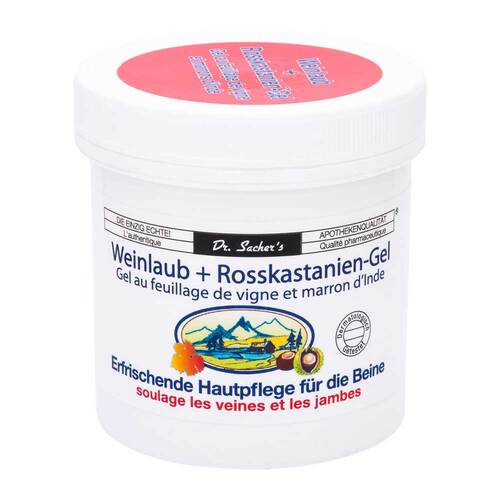 Weinlaub + Rosskastanien-Gel - 1