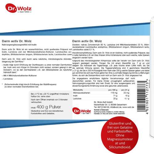 Darm Activ Dr. Wolz Pulver - 6
