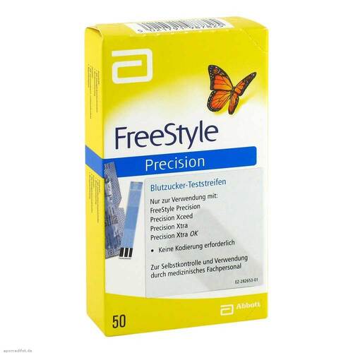 Freestyle Precision Teststreifen ohne Codieren - 1