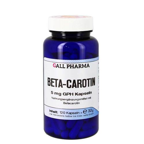 Beta Carotin 5 mg GPH Kapseln - 1