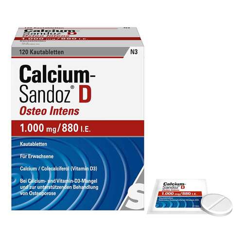 Calcium Sandoz D Osteo Intens Kautabletten - 2