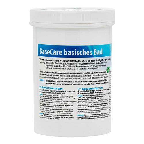 Mineralstoff Basecare basisches Bad Pulver - 1