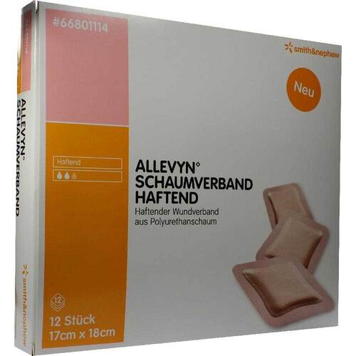 Allevyn Schaumverband 17x18 cm haftend - 1