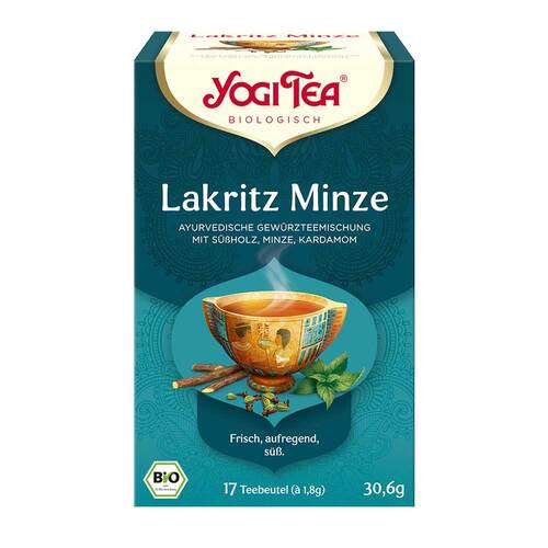 Yogi Tea Lakritz Minze Bio - 1