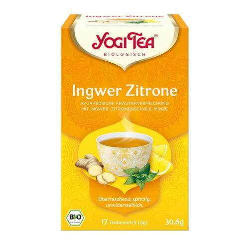 Yogi Tea Ingwer Zitrone Bio - 1