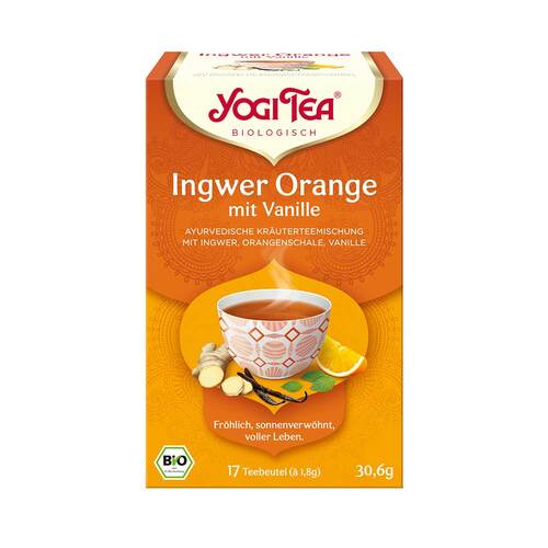 Yogi Tea Ingwer Orange + Vanille Bio - 1