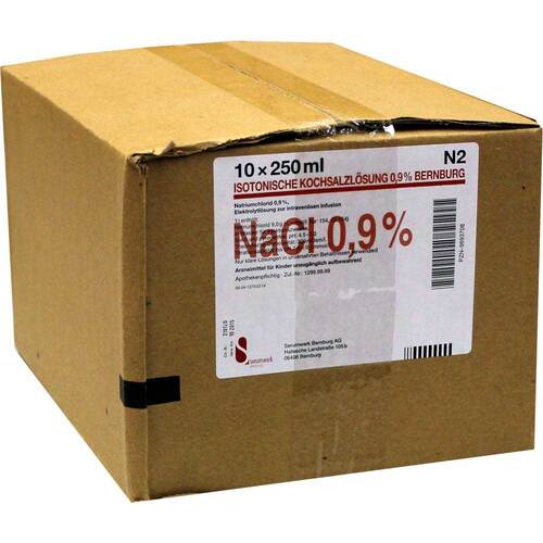 Isotonische Kochsalzl&ouml;sung 0,9% Bernburg Infusionsl.PE - 1