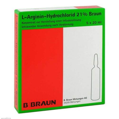 L-Arginin-Hydrochlorid 21% Elek.-Konzentrat Infusionsls - 1