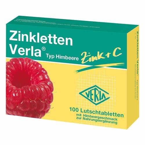 Zinkletten Verla Himbeere Lutschtabletten - 1