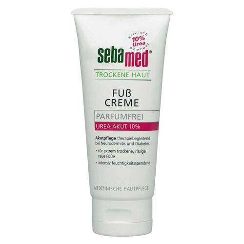 Sebamed Trockene Haut Parfumfrei Fu&szlig;creme Urea10% - 1