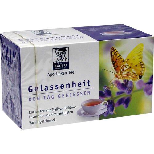 Baders Apotheken Tee Gelassenheit Filterbeutel - 1