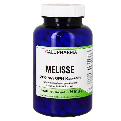 Melisse 200 mg GPH Kapseln - 1