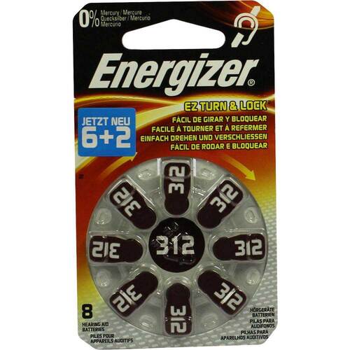 Energizer H&ouml;rger&auml;tebatterie 312 - 1
