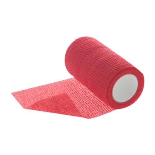 Dracoelfi haft color Fixierbinde 4mx6cm rot - 1