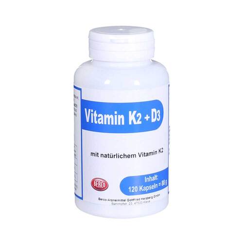 Vitamin K2 + D3 Berco Kapseln - 1