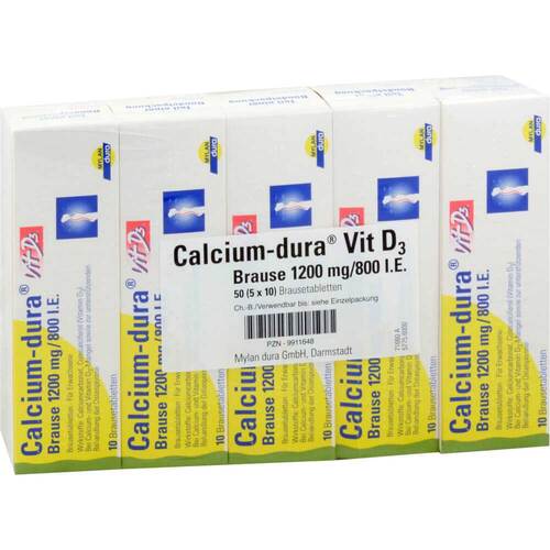 Calcium Dura Vit D3 Brause 1200 mg / 800 I.E. - 1