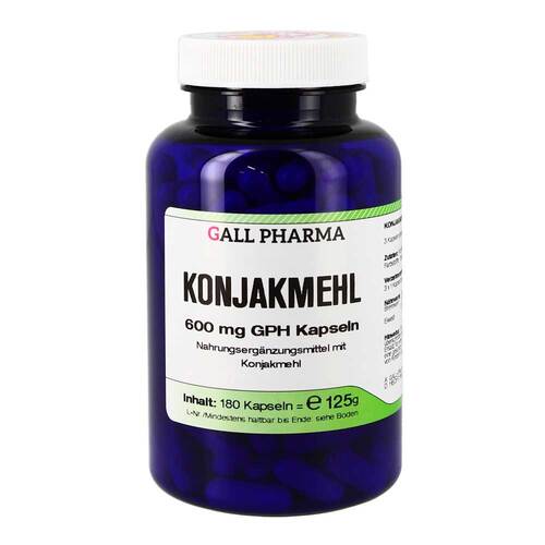 Konjakmehl 600 mg GPH Kapseln - 1