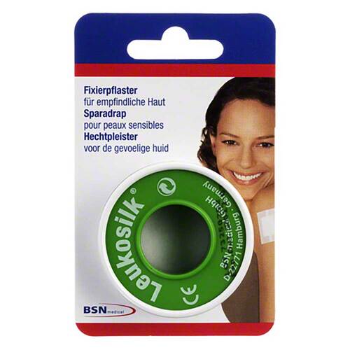 Leukosilk Blisterkarte 2,5 cm x 5 m - 1