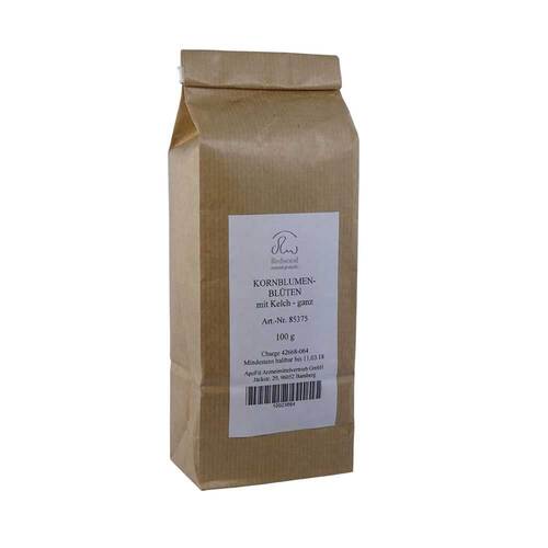 Kornblumenbl&uuml;ten mit Kelch ganz - 1