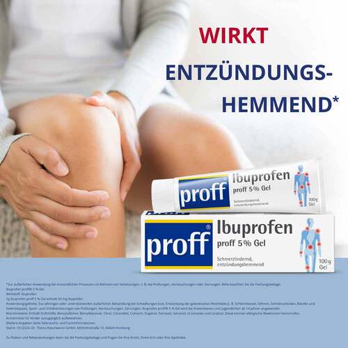 Ibuprofen proff 5% Gel - 3
