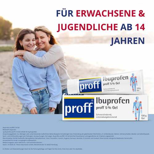 Ibuprofen proff 5% Gel - 4