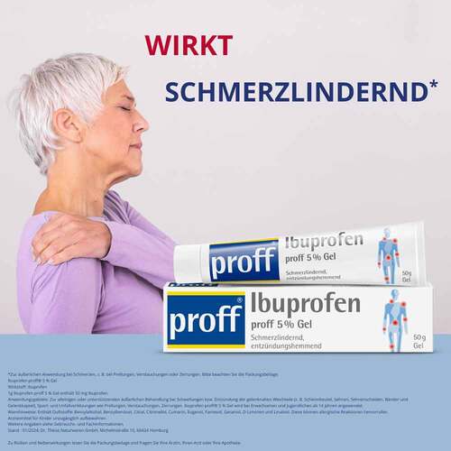 Ibuprofen proff 5% Gel - 2