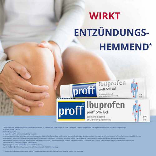 Ibuprofen proff 5% Gel - 3