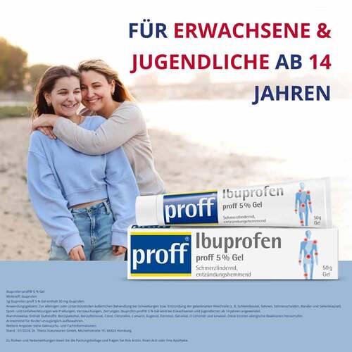 Ibuprofen proff 5% Gel - 4