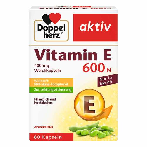 Doppelherz® aktiv Vitamin E 600 N Weichkapseln - 1