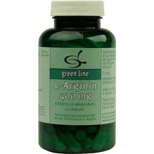 L-Arginin 400 mg Kapseln - 1
