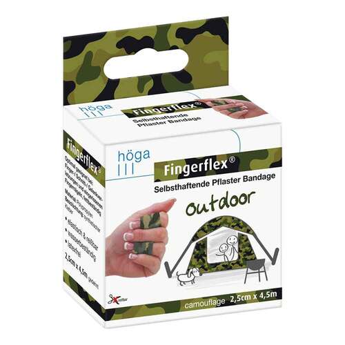 Fingerflex Binde 2,5cmx4,5m Camouflage - 1
