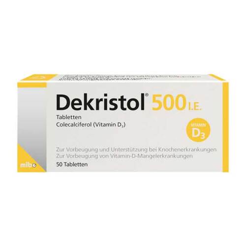 Dekristol 500 I.E. Tabletten - 1