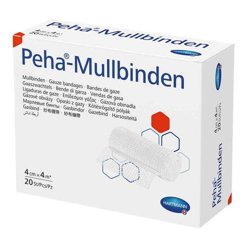 Peha-Mullbinde 4 cm x 4 m - 1