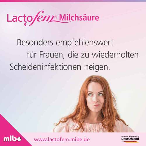 Lactofem Milchs&auml;ure Vaginalz&auml;pfchen - 3